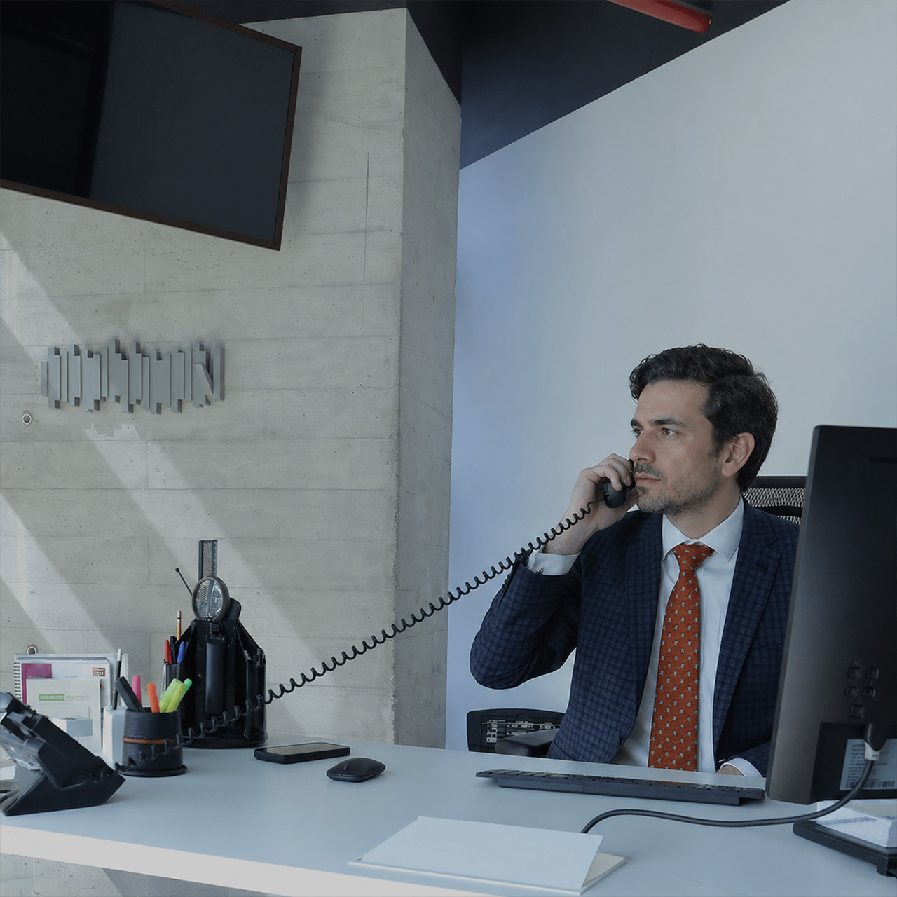 Directivo en Oficina Privada
